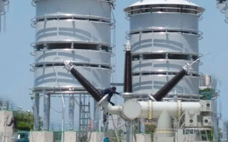 運行于韓國國家電網試驗站154kV限流電抗器